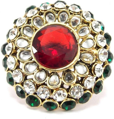 50% OFF on Aria Alloy 18K Yellow Gold Plated Ring