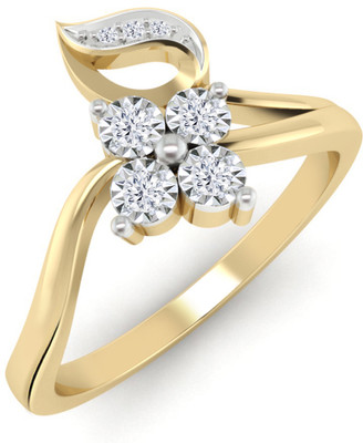 9% OFF on Vivre Jewels Gold 18K Yellow Gold Plated 18 K Ring