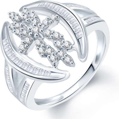 59% OFF on Sukkhi Fashionable Alloy Cubic Zirconia Rhodium Plated Ring 59% OFF on Sukkhi Fashionable Alloy Cubic Zirconia Rhodium Plated Ring