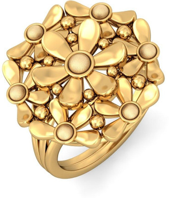 BlueStone The Nicole Gold 22K Yellow Gold Plated 22 K Ring BlueStone The Nicole Gold 22K Yellow Gold Plated 22 K Ring