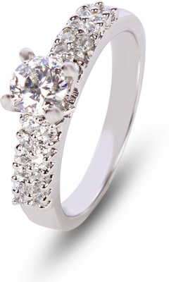65% OFF on Zevrr Hallmarked Silver Ring