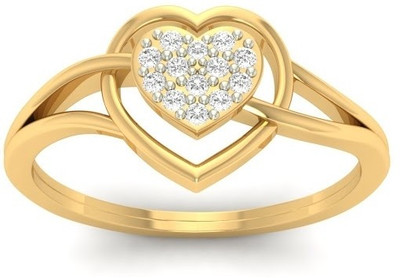 31% OFF on Jewels5 Clandestine Yellow Gold Diamond Rhodium Plated 18 K Ring 31% OFF on Jewels5 Clandestine Yellow Gold Diamond Rhodium Plated 18 K Ring