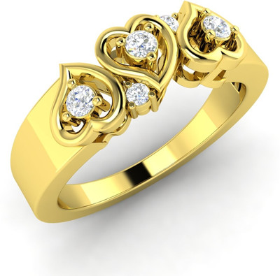 20% OFF on Diamondere Adina Yellow Gold Diamond 18 K Ring