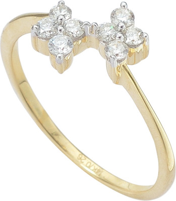 30% OFF on Caratcents Gold Diamond 14K Yellow Gold Plated 14 K Ring