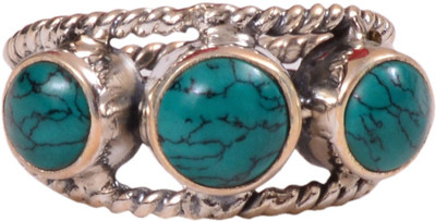 45% OFF on Rubera Silver Turquoise Ring 45% OFF on Rubera Silver Turquoise Ring