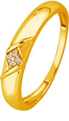 30% OFF on Jpearls Diamond Yellow Gold 18 K Ring