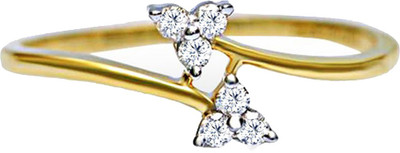 40% OFF on JacknJewel Six Stone Promise Gold Diamond Yellow Gold Plated 18 K Ring 40% OFF on JacknJewel Six Stone Promise Gold Diamond Yellow Gold Plated 18 K Ring