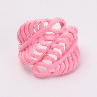 40% OFF on Khoobsurati Unique Dual Leaf Shaped Plastic Ring