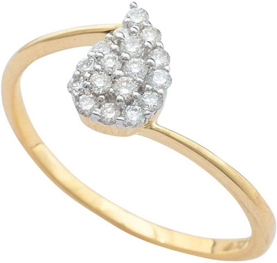 30% OFF on Caratcents Gold Diamond 14K Yellow Gold Plated 14 K Ring