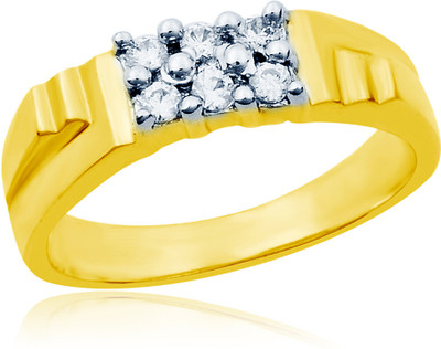 75% OFF on Eldora Alloy Yellow Gold Plated Ring