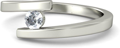 BlueStone The Kierre White Gold Diamond 14K White Gold Plated 14 K Ring
