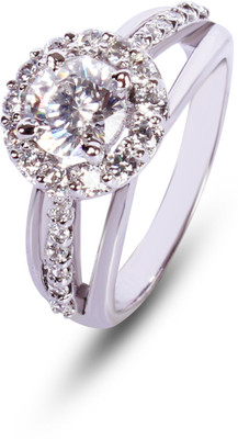 65% OFF on Zevrr Hallmarked Silver Ring