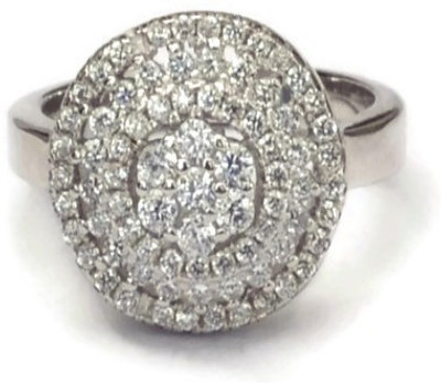 35% OFF on Jisha Sterling Silver Zircon Ring