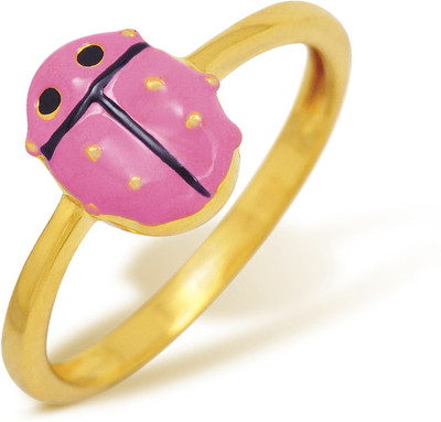 FFF Gold Cubic Zirconia 18 K Ring