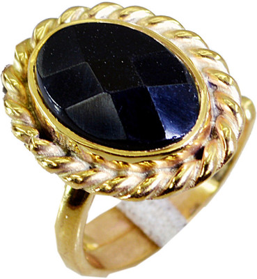 24% OFF on Riyo Indian Black Onyx Copper Onyx 18K Yellow Gold Plated Ring 24% OFF on Riyo Indian Black Onyx Copper Onyx 18K Yellow Gold Plated Ring