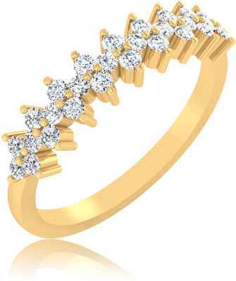 31% OFF on IskiUski Elegance Gold 14K Yellow Gold Plated 14 K Ring