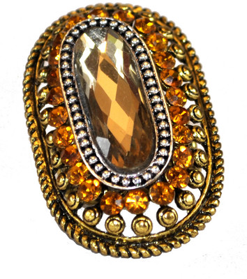 Women Trendz Brass Diamond Ring