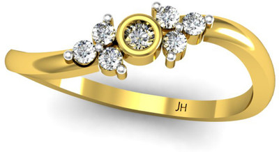 9% OFF on Jewelhub 18K Hallmarked Certified Diamond Gold 18 K Ring