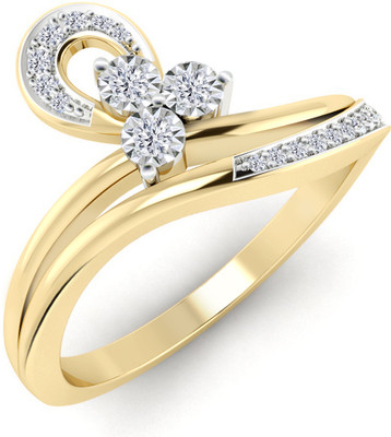 9% OFF on Vivre Jewels Gold 18K Yellow Gold Plated 18 K Ring