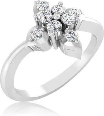 31% OFF on Forevercarat Costume Silver Sterling Silver Plated Ring