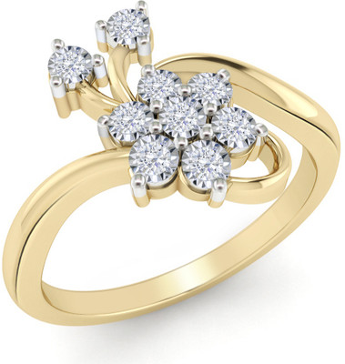 9% OFF on Vivre Jewels Gold 18K Yellow Gold Plated 18 K Ring