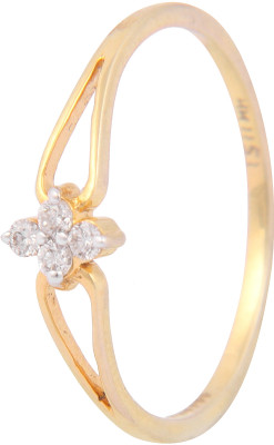 13% OFF on Scintillating Jewellery Gold 18K Yellow Gold Plated 18 K Ring