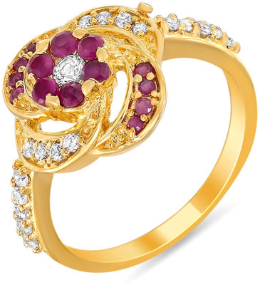 63% OFF on Mahi Terrific Alloy, Brass Zircon, Ruby 24K Yellow Gold Plated Ring 63% OFF on Mahi Terrific Alloy, Brass Zircon, Ruby 24K Yellow Gold Plated Ring