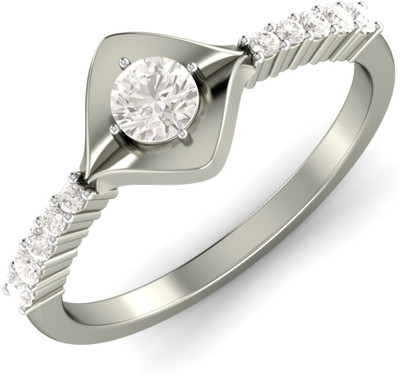 KuberBox A Graceful Aura Gold 14 K Ring