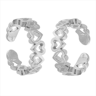 34% OFF on 925 Silver Silver Toe Ring