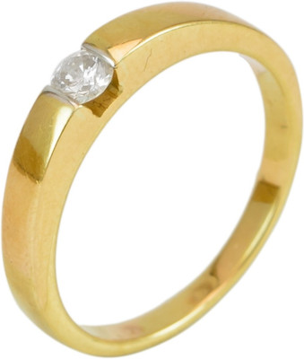 15% OFF on Rakam Gold Diamond 18K Yellow Gold Plated 18 K Ring