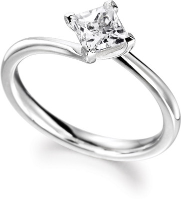 50% OFF on Ziveg Sterling Silver Platinum Plated Ring