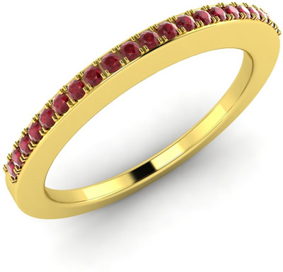 20% OFF on Diamondere Adagio Yellow Gold Ruby 18 K Ring