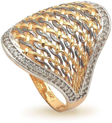 Nazaqat Gold Cubic Zirconia 24 995 K Ring