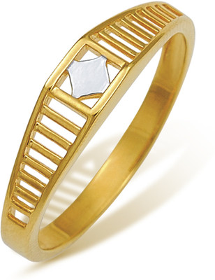 5% OFF on Nishtaa Yellow Gold Cubic Zirconia 22 K Ring