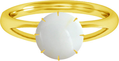 40% OFF on JacknJewel Gold Opal Yellow Gold Plated 18 K Ring