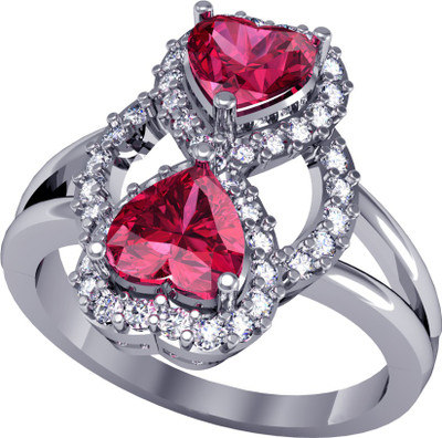 80% OFF on Suvarnadeep Sterling Silver Zircon Rhodium Plated Ring 80% OFF on Suvarnadeep Sterling Silver Zircon Rhodium Plated Ring