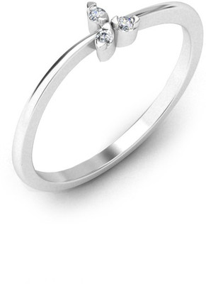 KuberBox Temptations Gold Diamond 14 K Ring