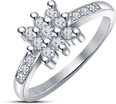 20% OFF on Siover Kusum Sterling Silver NA Rhodium Plated Ring