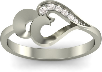 KuberBox Catchy Trio Gold 14 K Ring