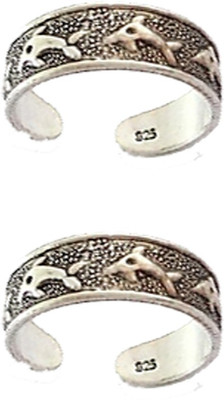 75% OFF on YouBella 925 Sterling Silver Toe Ring Set 75% OFF on YouBella 925 Sterling Silver Toe Ring Set