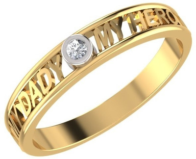 35% OFF on Mani Jewel Gold 18K Yellow Gold Plated 14 K Ring
