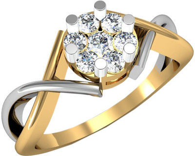 72% OFF on Suvarnadeep Sterling Silver Zircon Rhodium Plated Ring 72% OFF on Suvarnadeep Sterling Silver Zircon Rhodium Plated Ring