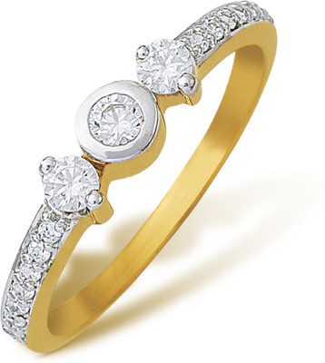 Ishtaa Yellow Gold 18 K Ring