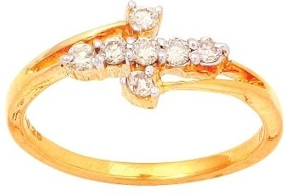 30% OFF on Caratcents Gold Diamond 18 K Ring