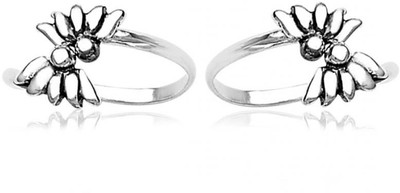 30% OFF on Taraash Top Openable Floral Sterling Silver Toe Ring