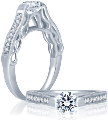 67% OFF on Sukkhi Round Alloy Cubic Zirconia Rhodium Plated Ring