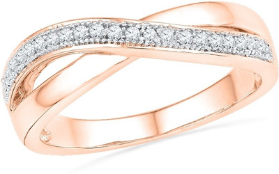 25% OFF on Jpearls Rose Gold Diamond 18K Rose Gold Plated 18 K Ring 25% OFF on Jpearls Rose Gold Diamond 18K Rose Gold Plated 18 K Ring