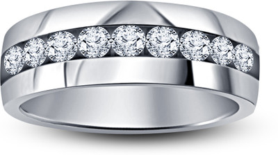 24% OFF on Kirati Sterling Silver Platinum Plated Ring