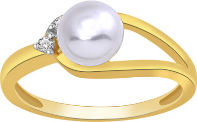 Cygnus Cocktail Gold 18K Yellow Gold Plated 18 K Ring