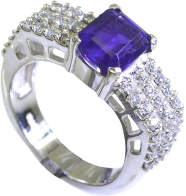 22% OFF on Riyo Interesting Amethyst Sterling Silver Amethyst Ring